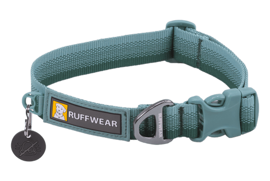 Ruffwear Front Range Dog Collar in River Rock Green